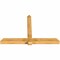 Ekena Millwork Eugene Rough Sawn Timber Gable Bracket, Western Red Cedar, 84"W x 56"H x 6"D x 6"F, 16/12 Pitch GBW084X56X0606EUG00RWR - alternate 3